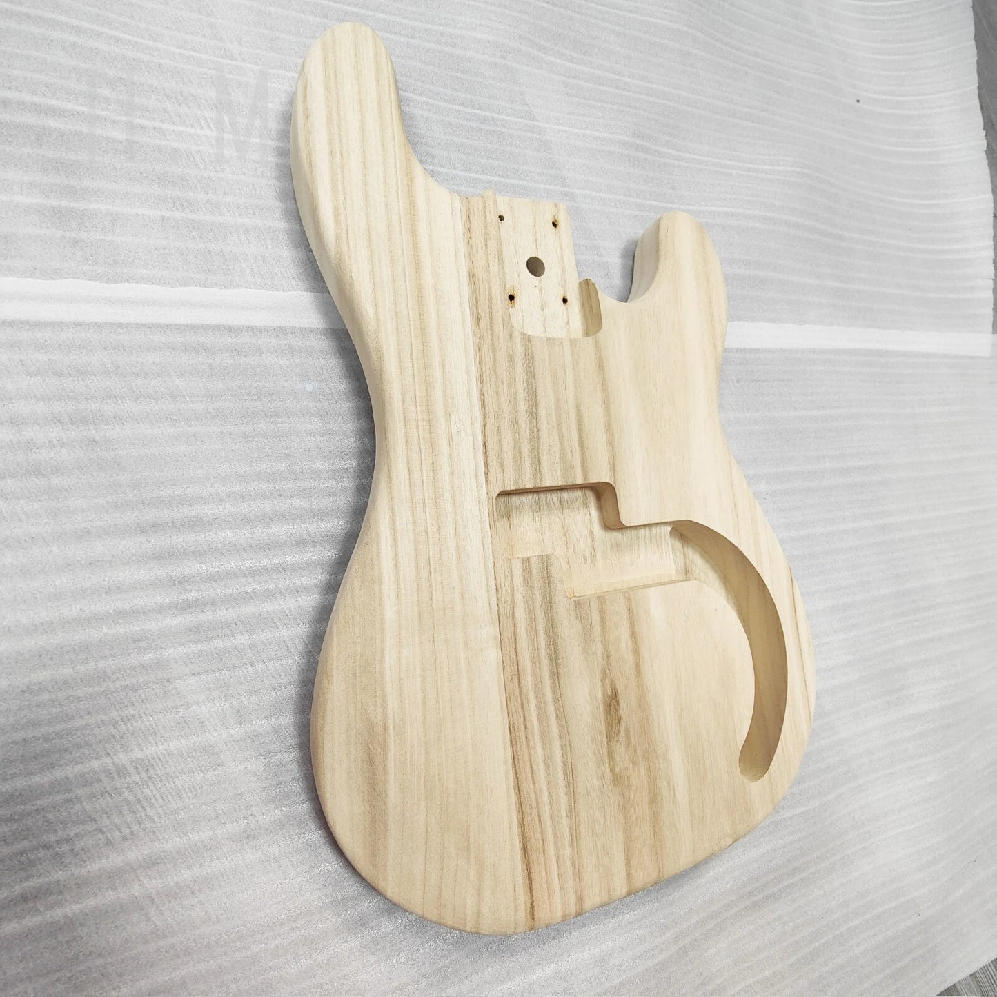 4 String Bass Unfinished Poplar Wood Body Fit Precision P Bass