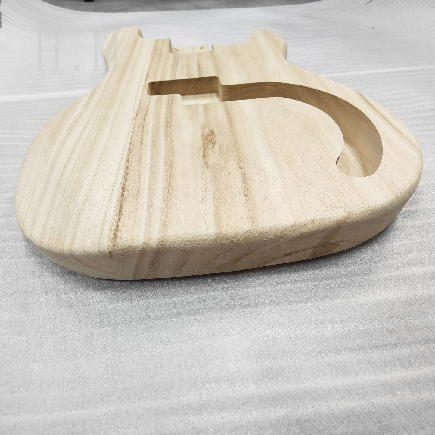 4 String Bass Unfinished Poplar Wood Body Fit Precision P Bass
