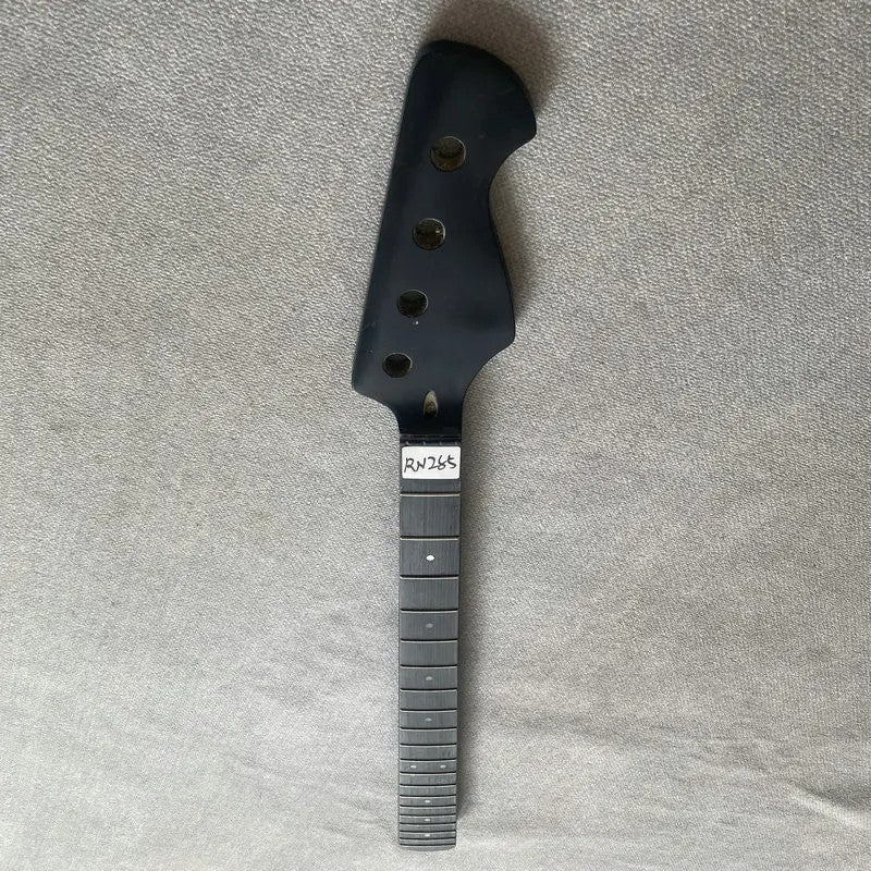 Black 4 String Bass Maple Neck, 20 Frets Rosewood Fingerboard Fit Jazz
