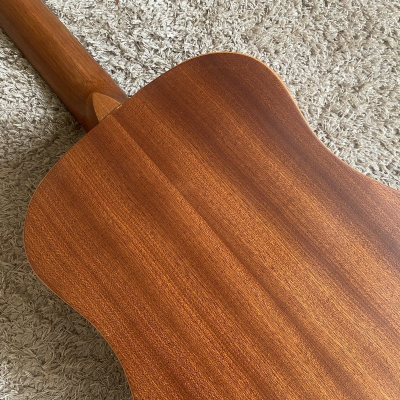 Luna Acoustic Guitar, Spruce Top Body, Mahogany Neck, Rosewood Fingerb