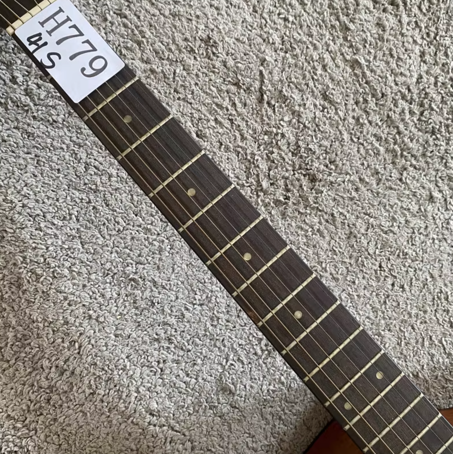 Luna Engraved Top 40 Inch Acoustic Guitar, Spruce Mahogany Body, Rosew