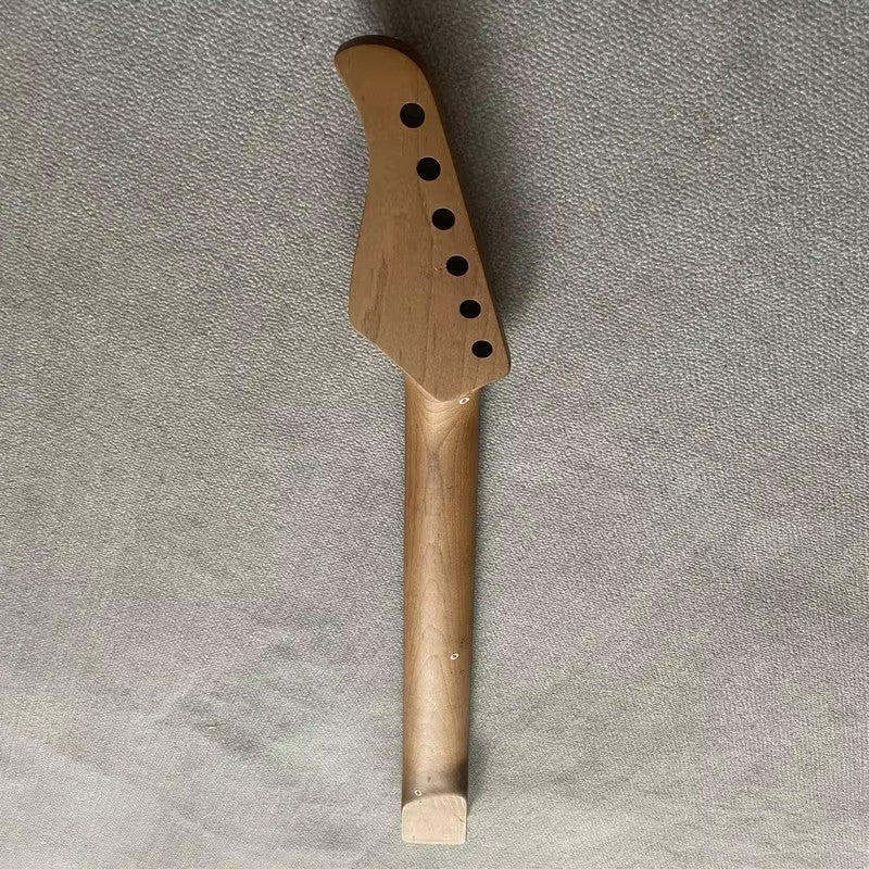 Dark Roasted Maple Electric Guitar Neck, Rosewood Fretboard 22 Frets