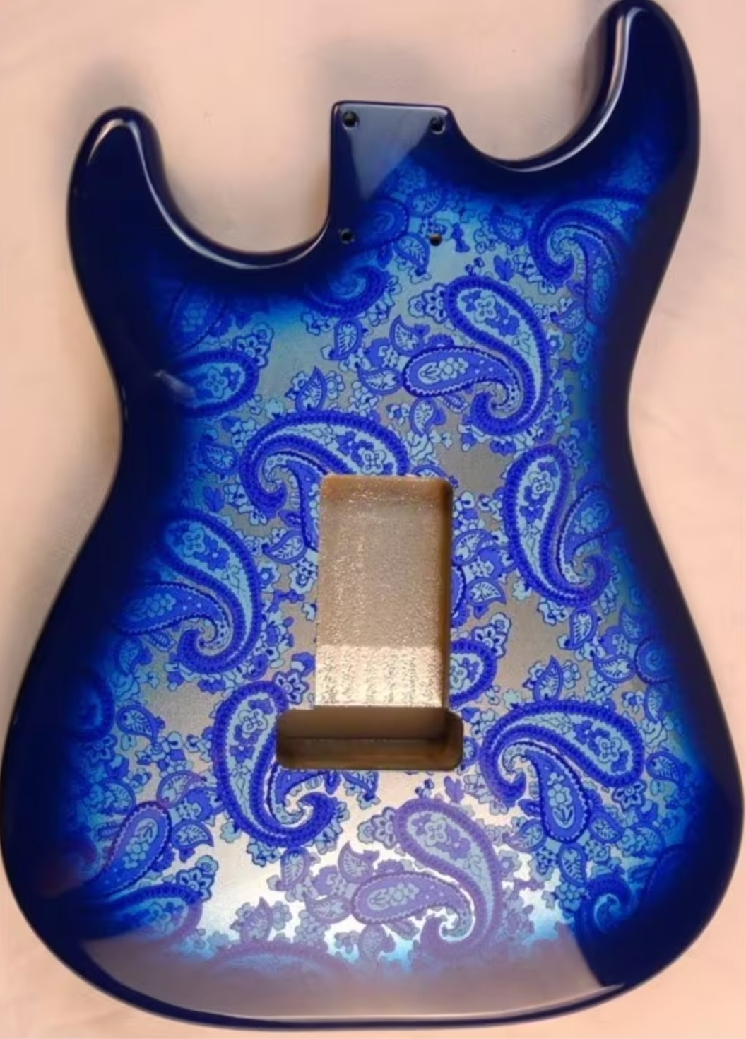 Amoeba Blue Alder Wood Guitar Body Fit Stratocaster Strat