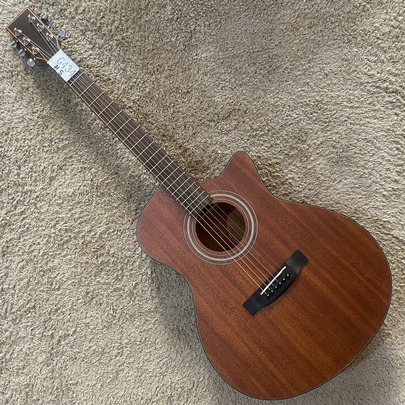 Mahogany Wood 40 Inch Acoustic Guitar, Rosewood Fingerboard Neck