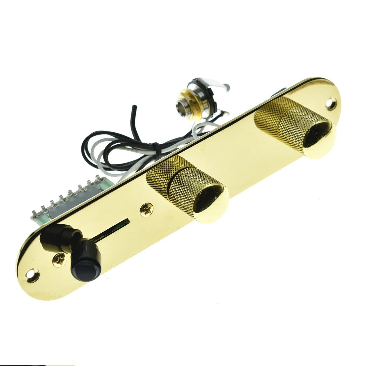 Gold Guitar Loaded Prewired Control Plate Panel Fit Telecaster Tele