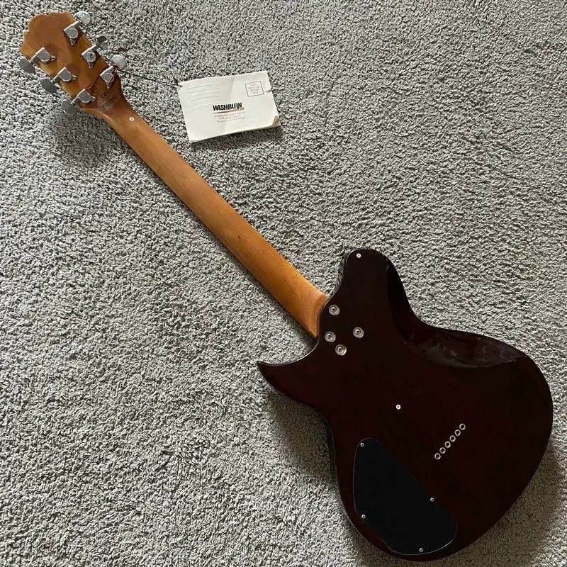 Washburn Brown Electric Guitar, Mahogany Body, Maple Neck, Rosewood Fi