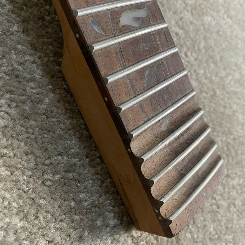 Maple Wood Electric Guitar Neck, Rosewood Fingerboard 24 Frets