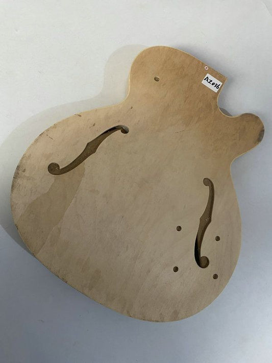 Single Cutaway Hollow Jazz Guitar Body DIY Project