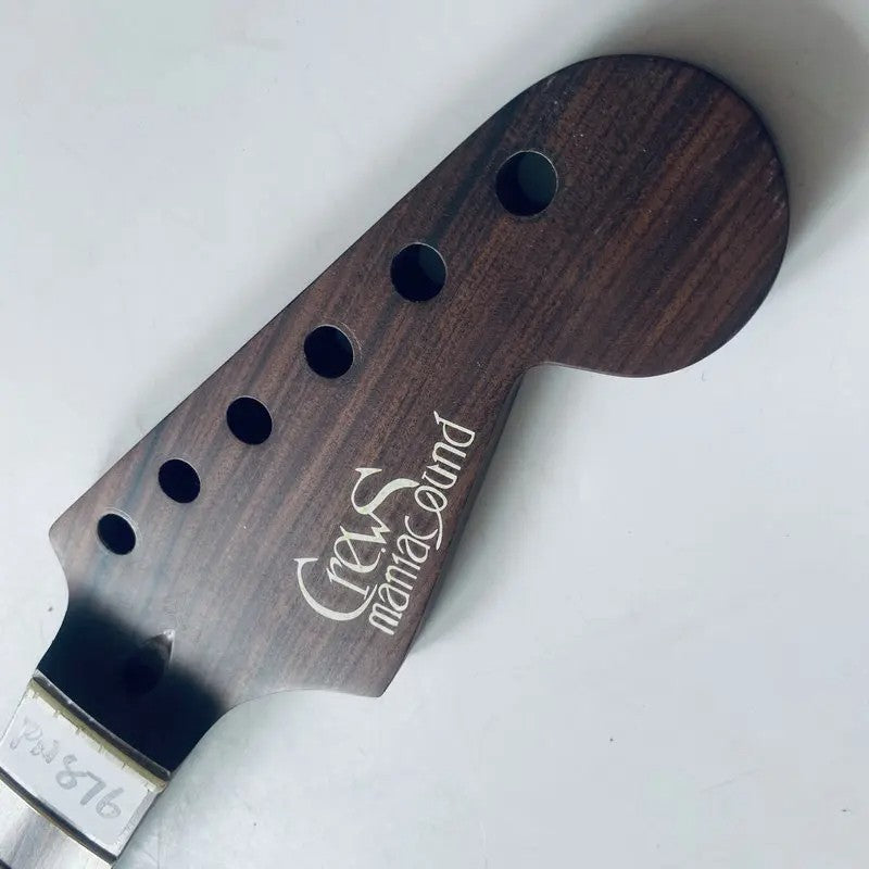 Wenge Wood Custom Guitar Maple Wood Neck, 22 Frets Fingerboard