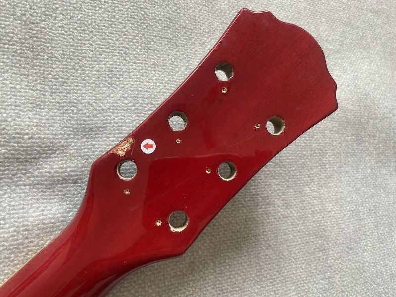 Black Basswood Guitar Body with Neck, Rosewood Fretboard Fit LP Les Pa