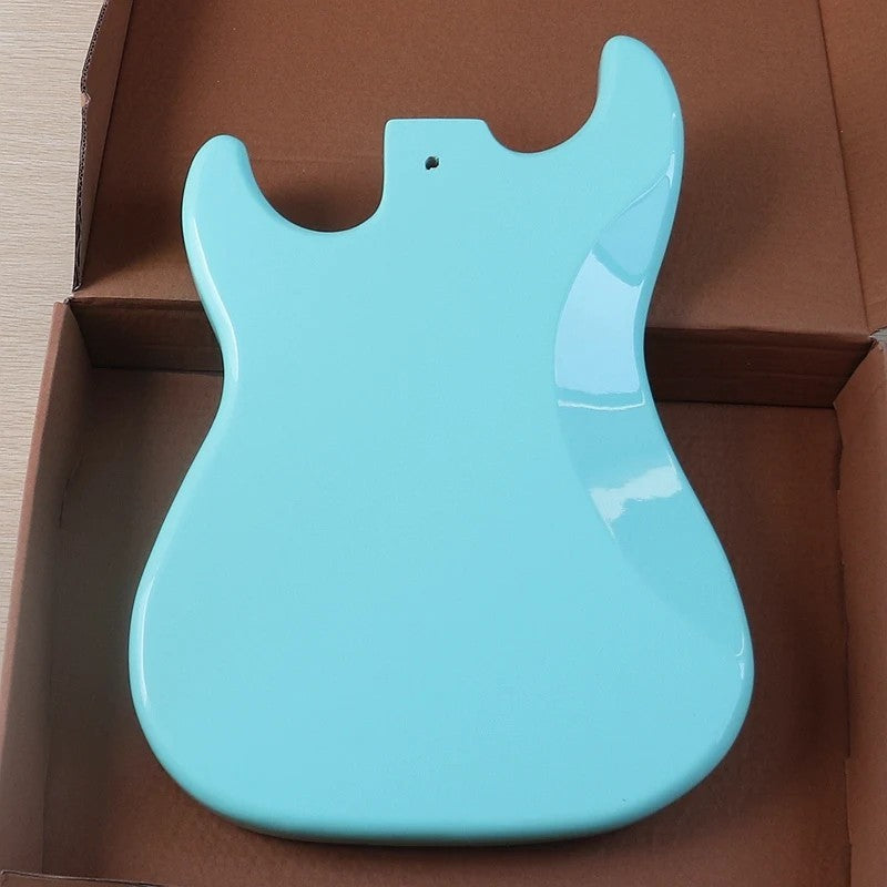 Light Blue Poplar Wood Guitar Body Fit Stratocaster Strat