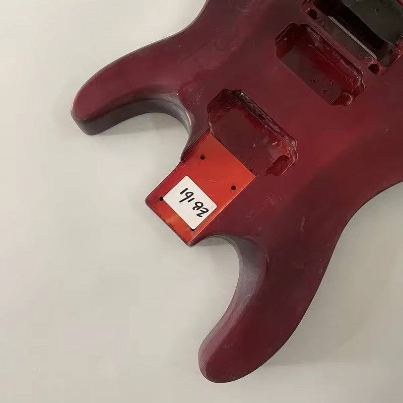 Red HH Double Cutaway Guitar Basswood Body