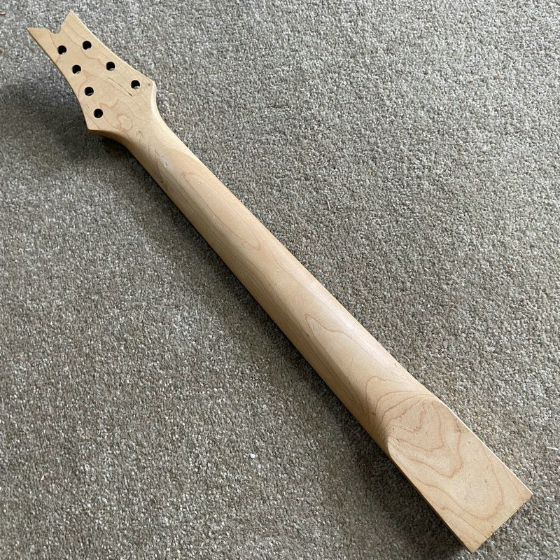 7 String Guitar Maple Wood Neck, Rosewood Fingerboard, Defected Truss