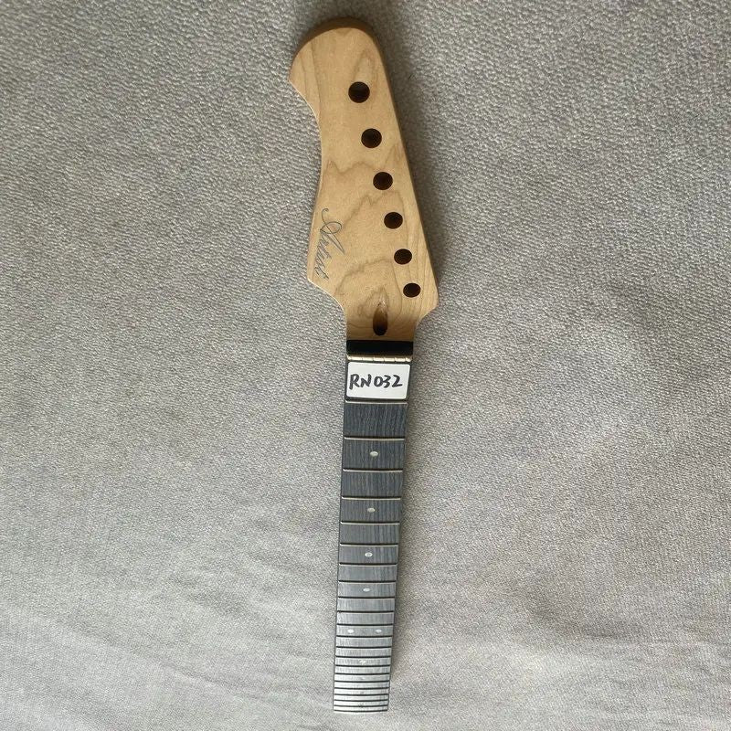 Left Handed Maple Wood Guitar Neck, Rosewood 22 Frets Fingerboard
