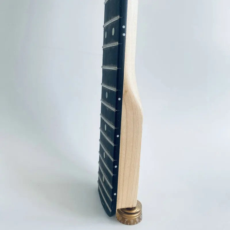 Red Lefty Guitar Maple Wood Neck, 22 Frets Rosewood Fingerboard