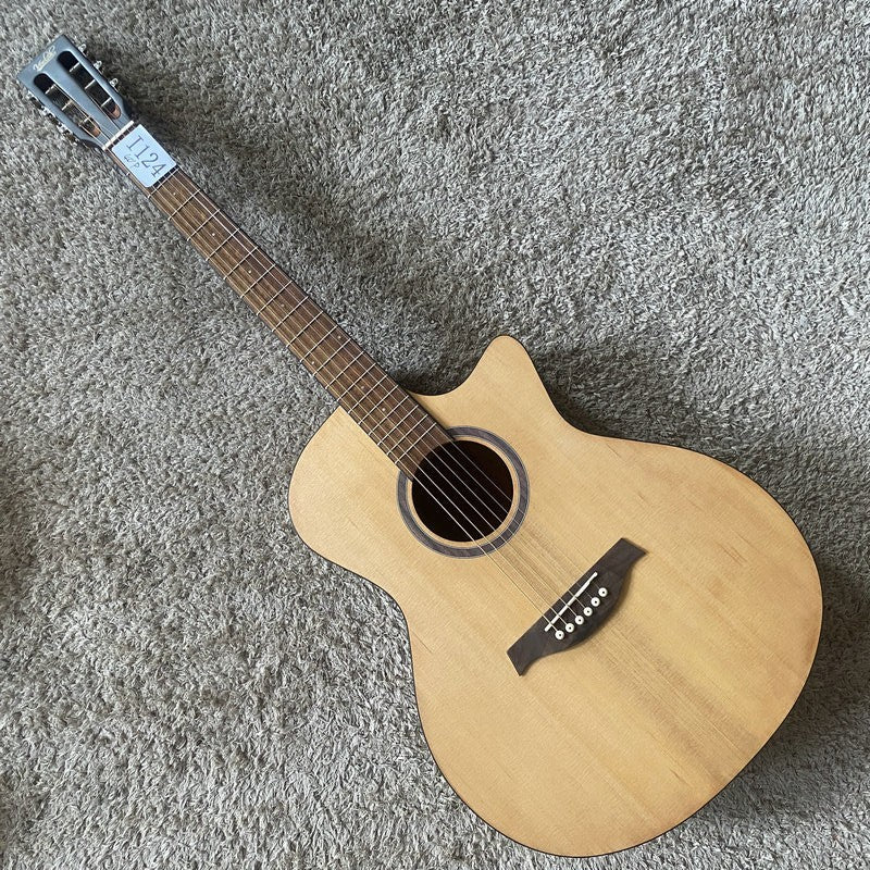 40 Inch Acoustic Guitar, Spruce Mahogany Body, Rosewood Fingerboard