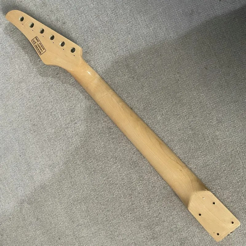 JSZ Mini Electric Guitar Maple Neck, 24 Frets Fingerboard Fretboard S