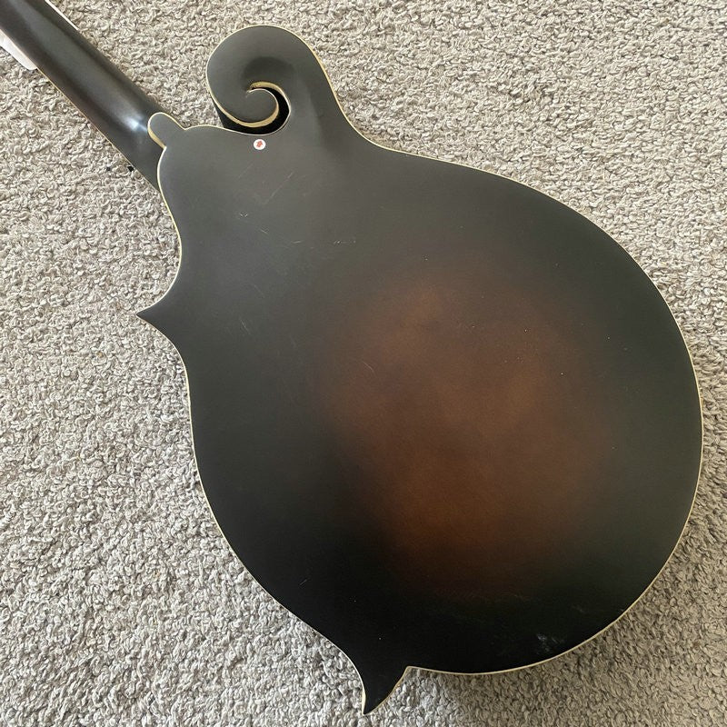 Sunburst Mahogany Wood 8 String Mandolin Body, Rosewood Fingerboard Ne