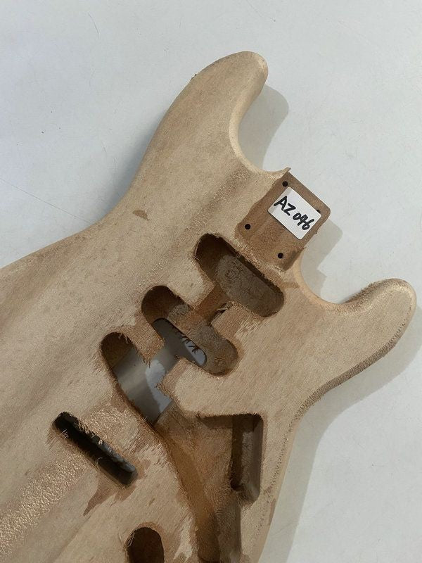 Unfinished SSS Basswood Guitar Body Fit Strat ST