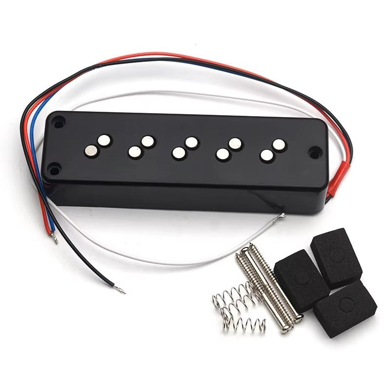 5 String Electric Bass Alnico Soapbar Pickups Fit Peavey,Ibanez,Schect