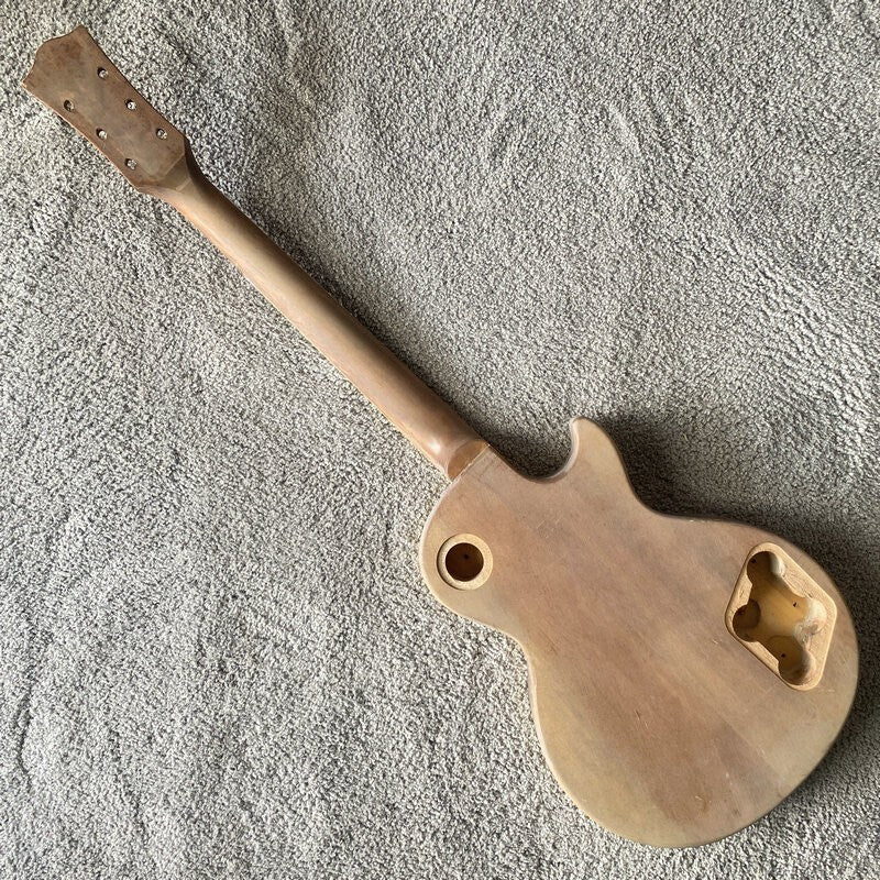 DIY Project Single Cut Lefty Guitar Mahogany Body and Neck, Rosewood F