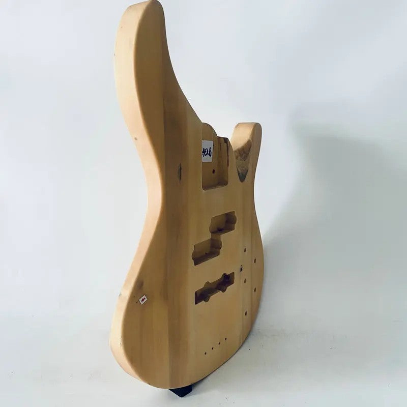 Solid Basswood 4 String Electric Bass Guitar Body