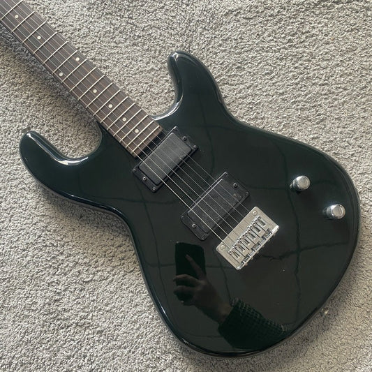 Custom Guitar in Black, Basswood Body, Maple Neck, 22 Frets Rosewood F