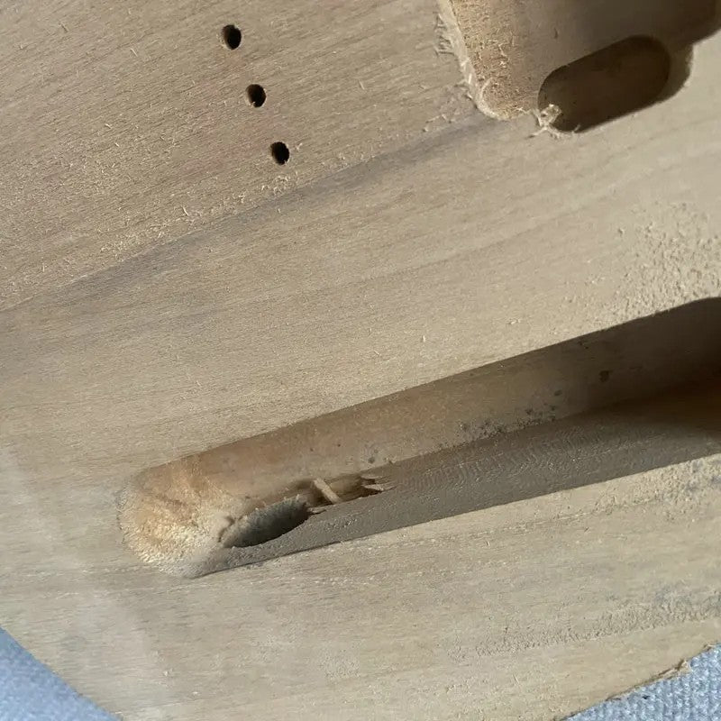 HH Basswood Guitar Body, String Through Bridge Fit Telecaster Tele