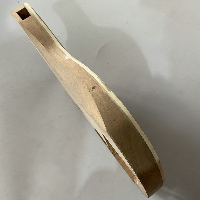Basswood HH Guitar DIY Project Body with Tiger Maple Top