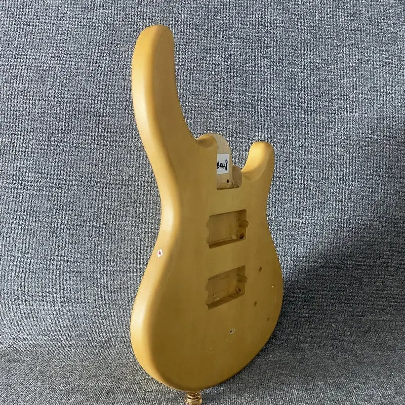 Solid Basswood 4 String Bass Guitar Body DIY Project