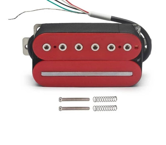 Red Alnico 2 Guitar Humbucker Neck/Bridge Pickup Fit Ibanez,Fender,Kie