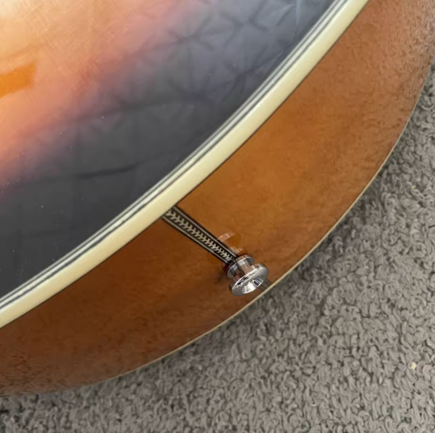 Tagima 5 String Acoustic Electric Bass, Spruce Mahogany Body, Rosewood