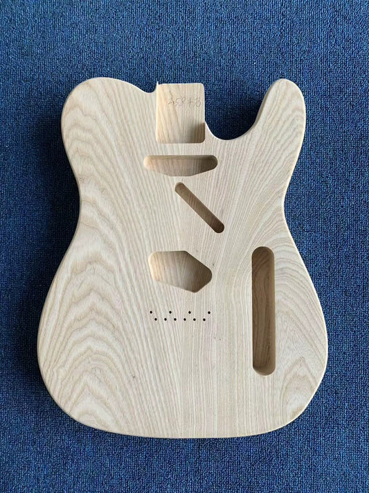DIY Project Ash Wood Guitar Body Fit Telecaster Tele