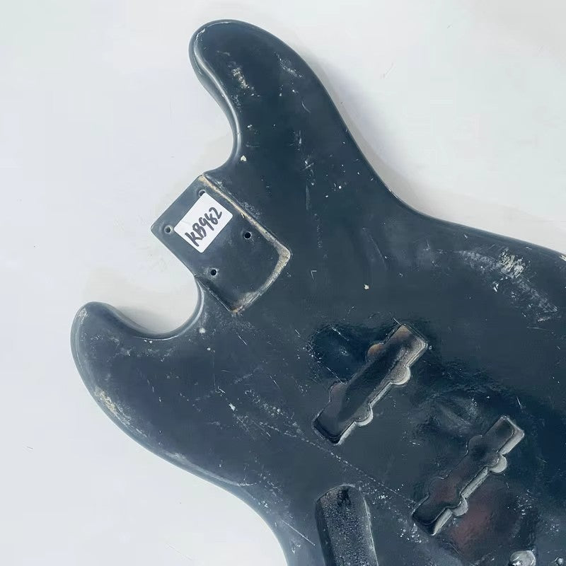 Basswood Black 4 String Bass Body Fit Jazz Bass