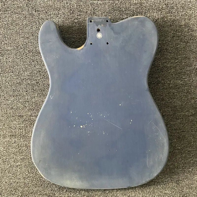 Blue Basswood Single Cut Guitar Body Fit Telecaster Tele