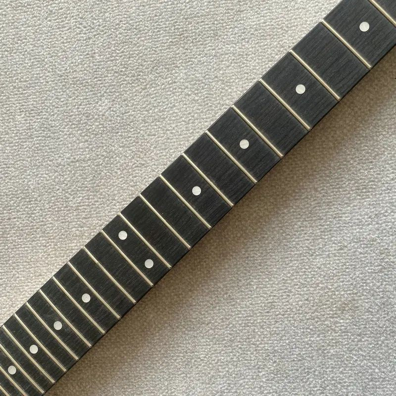 Short Scale Maple Wood Guitar Neck, Rosewood Fingerboard 22 Frets