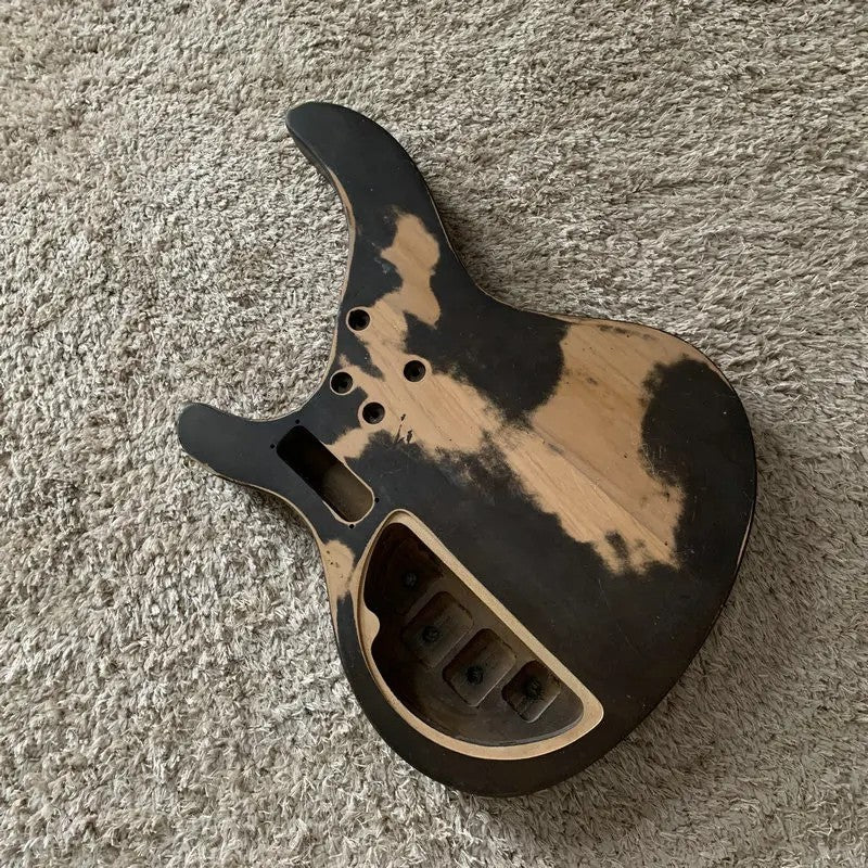 5 String Electric Bass Guitar Solid Basswood Body