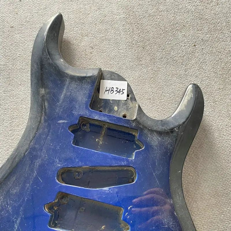 Blue Burst HSH Basswood Guitar Body DIY Project