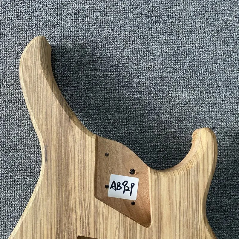 Wenge Wood Top Bass Guitar Solid Body DIY Project