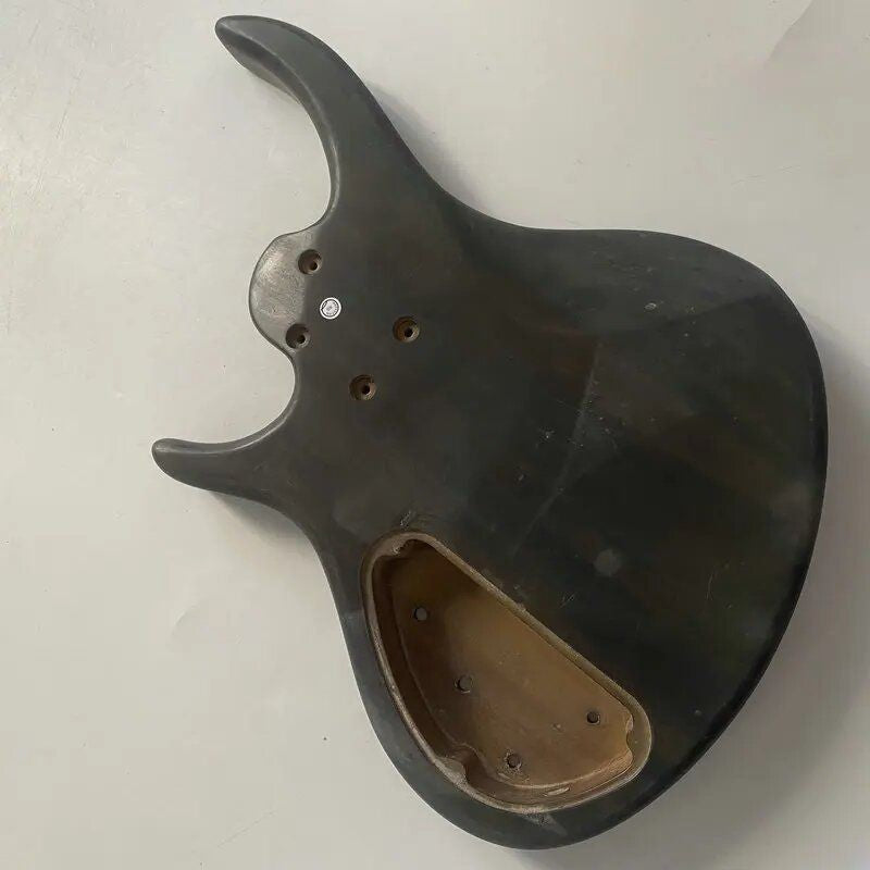 Black Basswood Electric Bass DIY Project Body