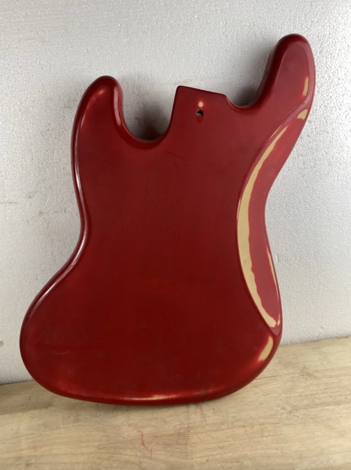 Red Basswood 4 String Bass Body Fit Jazz Bass