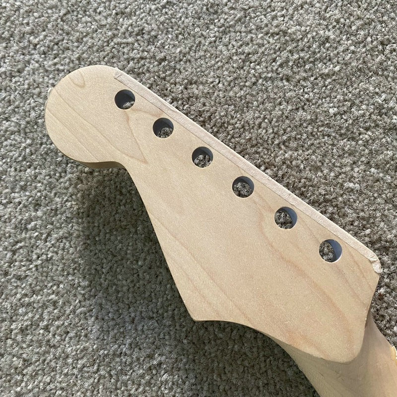 XO Blue Maple Wood Guitar Neck, Rosewood 22 Frets Fingerboard