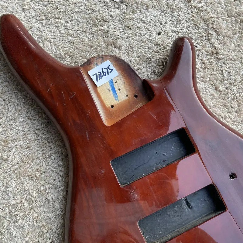 Solid Basswood 5 String Electric Bass Guitar Body DIY Project