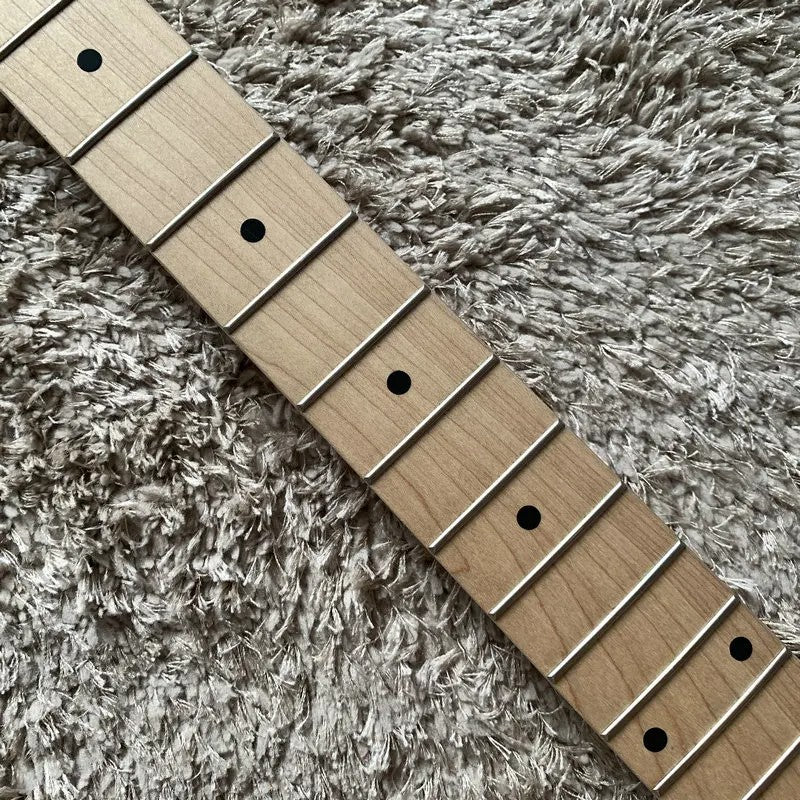 Green Vaibrant Electric Guitar Maple Neck, 24 Frets Fingerboard