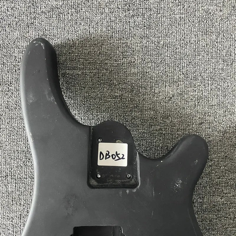 Black Matte Black Finish 4 String Bass Basswood Body