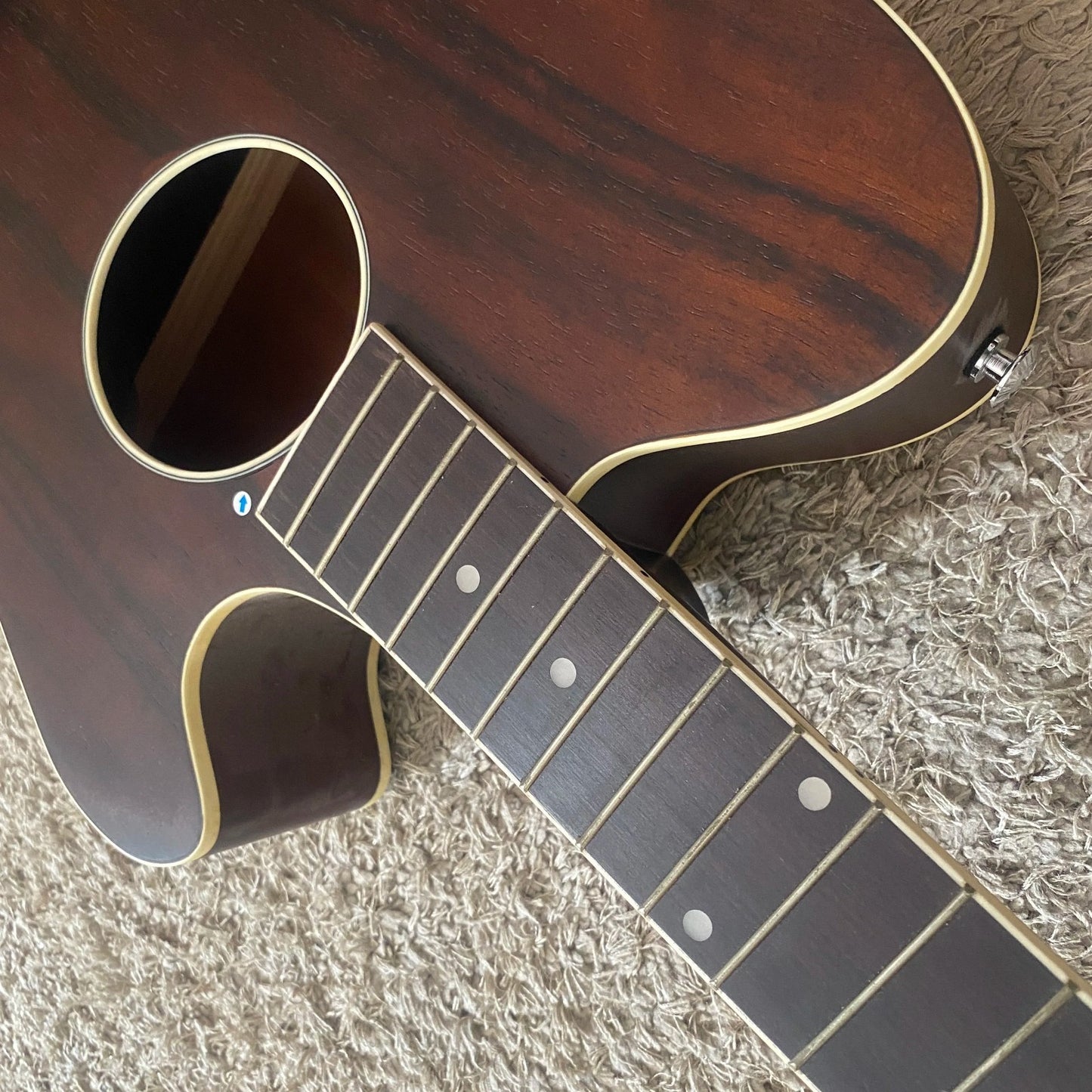 Ibanez Talman Acoustic Electric Guitar, Mahogany Body, Neck, Rosewood