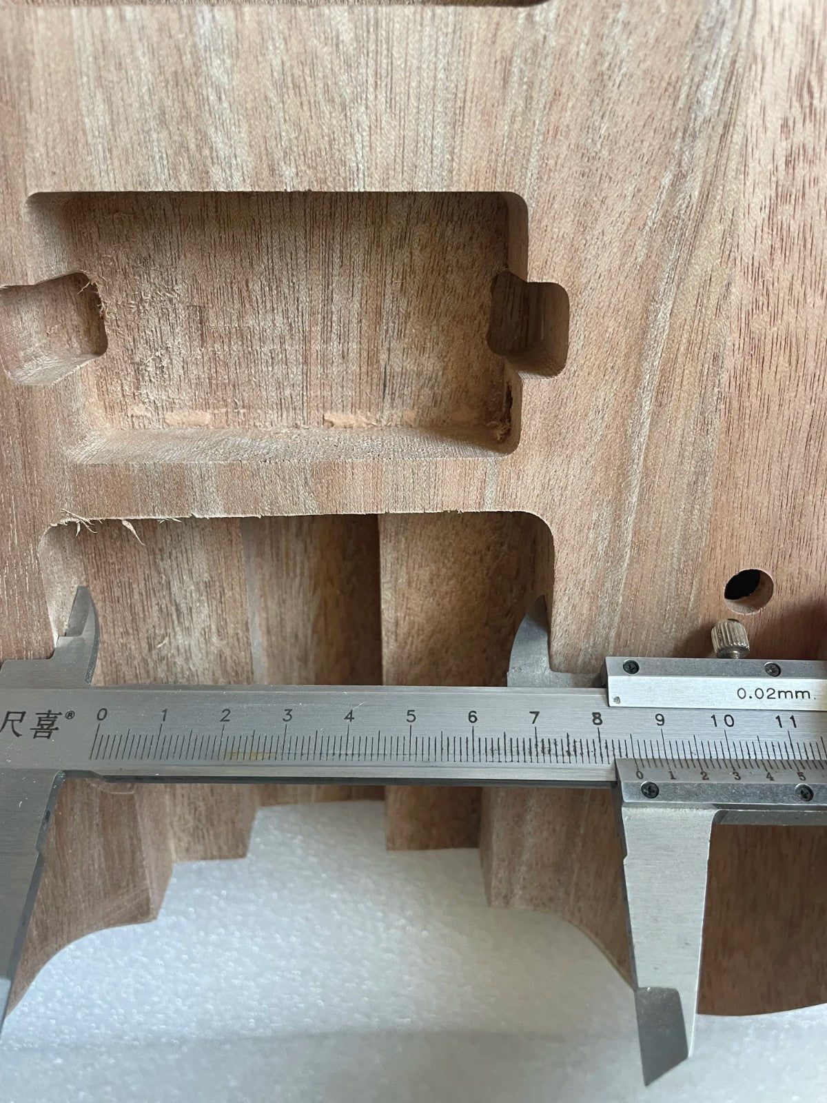 Mahogany Wood HSS Headless Guitar Body