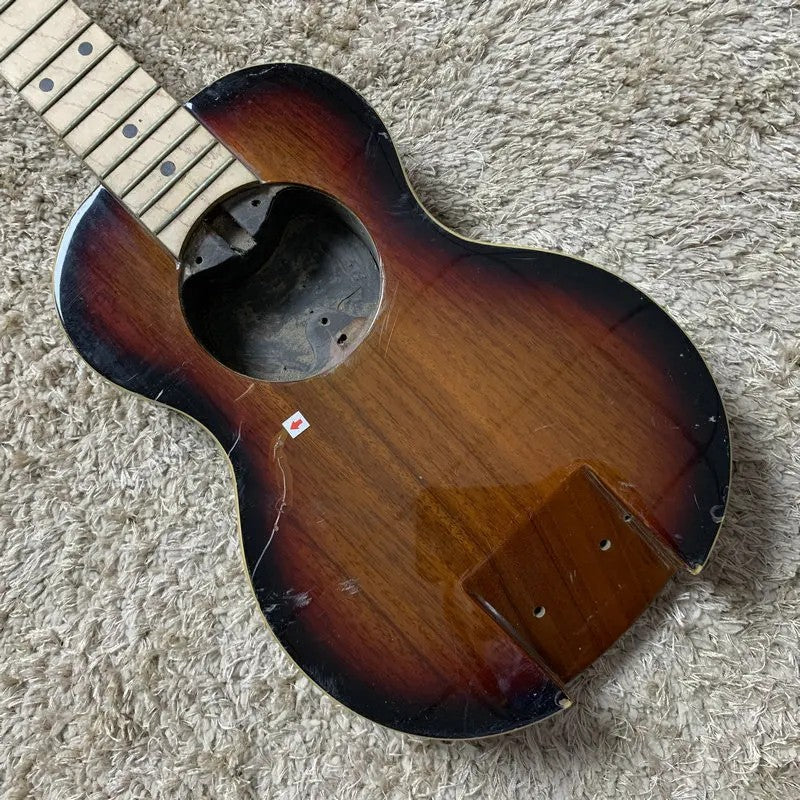 Tenor Travel Guitar Body with Maple Wood Neck