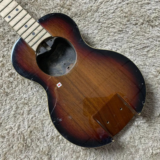 Tenor Travel Guitar Body with Maple Wood Neck
