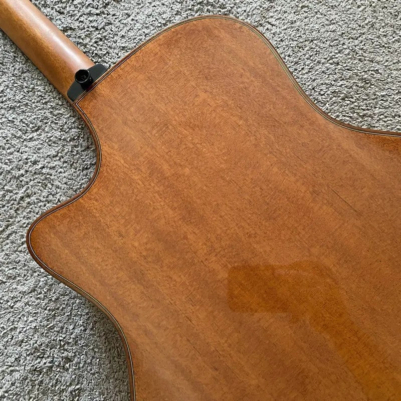Caraya 41" Acoustic Guitar, Solid Spruce Top Body, Mahogany Neck